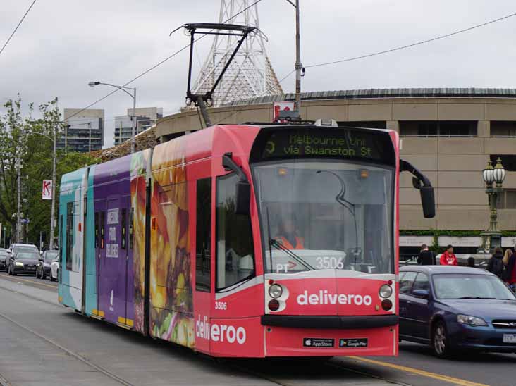 Yarra Trams Combino 3506 Deliveroo